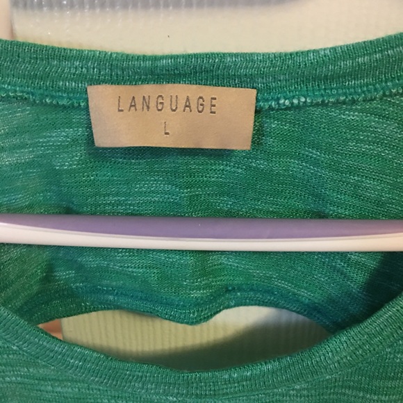 Ombré top 3/4 sleeve - Picture 2 of 3